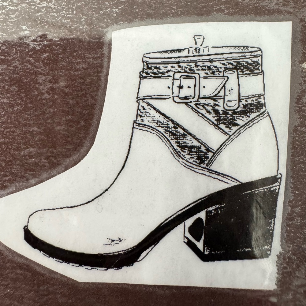 MIA Brown Ankle Boots - Picture 3 of 5